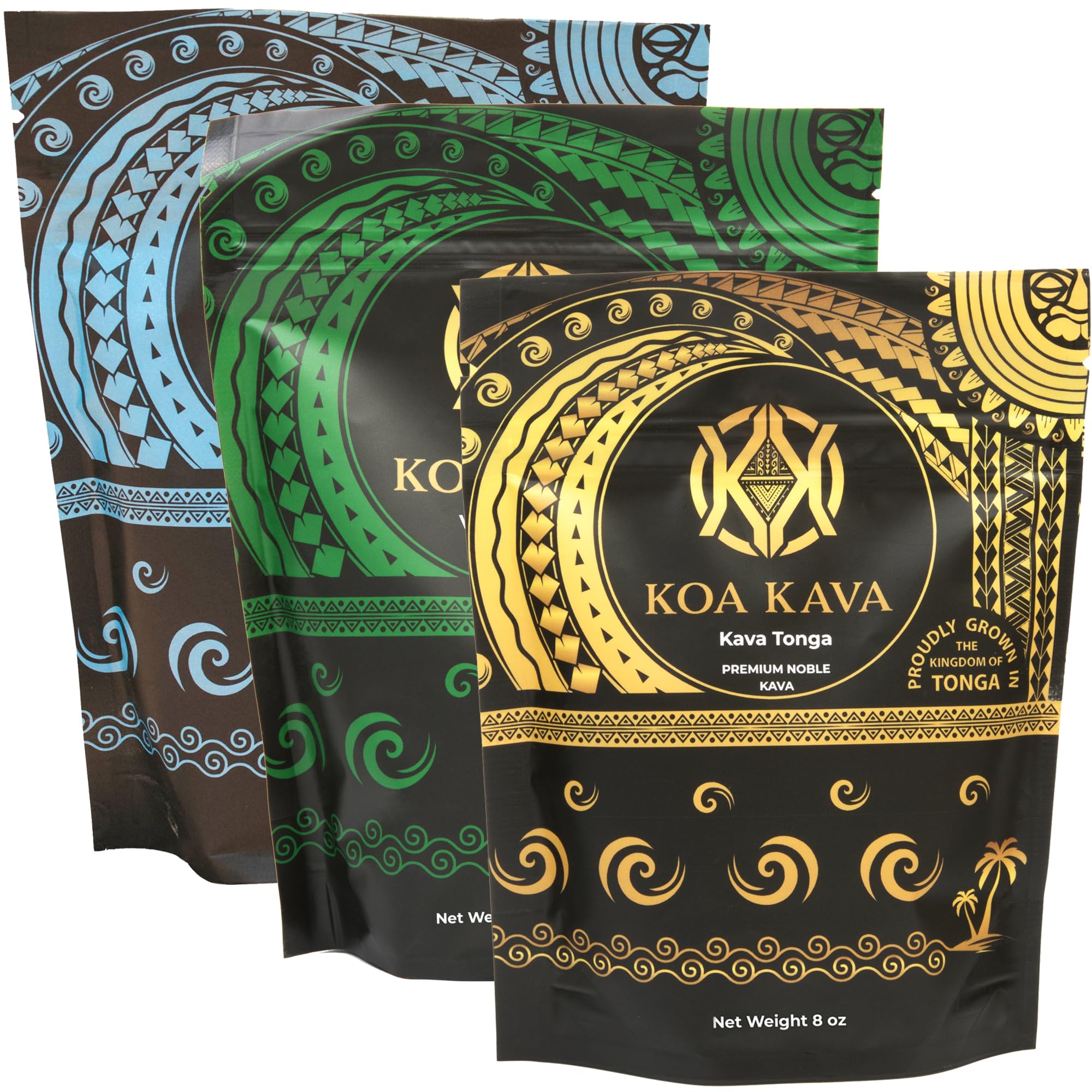 Amazon.com : 8 oz Koa Kava Bundle with Premium Tongan, Fijian Waka